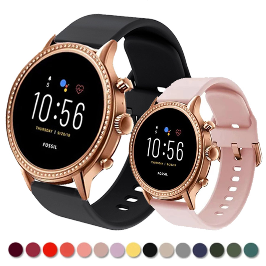Bracelet en Silicone pour femm - Fossil Smartwatch Accessories avis et prix