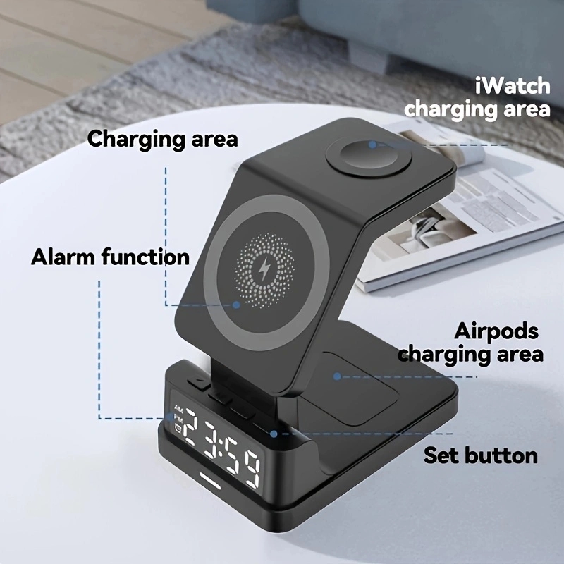 Chargeur magnétique sans fil 4 - Smartwatch X12 avis et prix